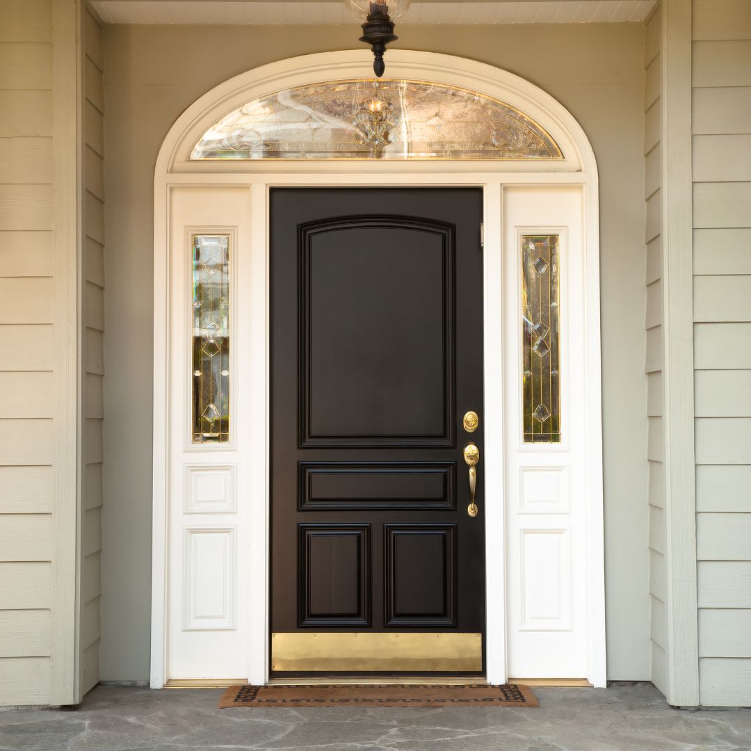 exterior view of a front door