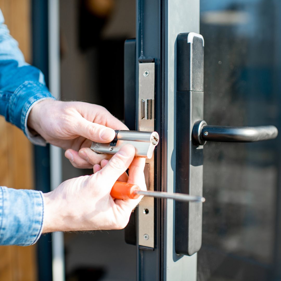 replacing a lock