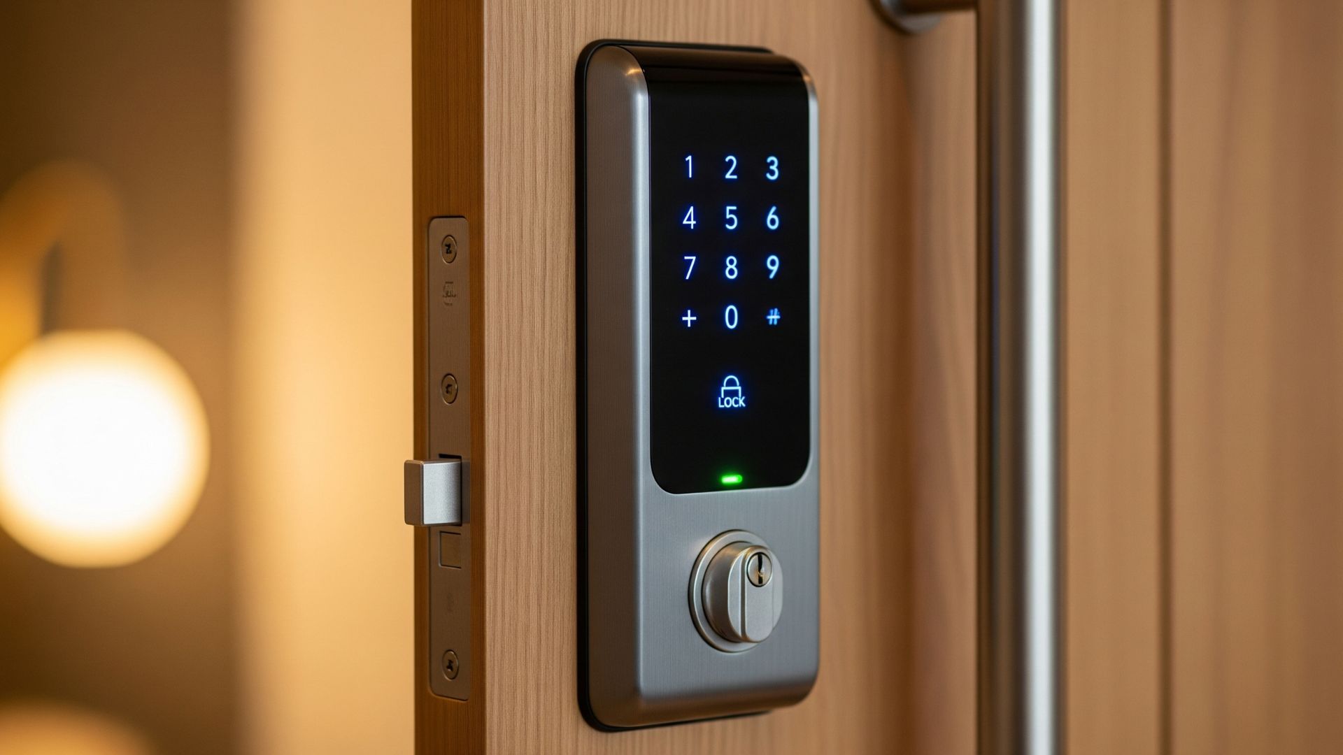 modern touchpad lock